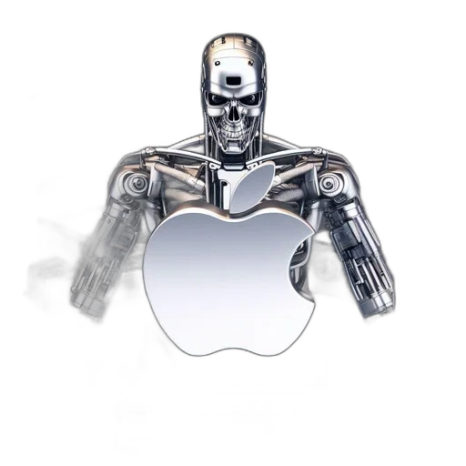 robot, face, 3d render, concept art transparent PNG cut-out