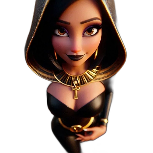jewelry, crown, face, staff transparent PNG cut-out