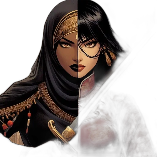 comic book art, concept art, fantasy art, pixel art transparent PNG cut-out