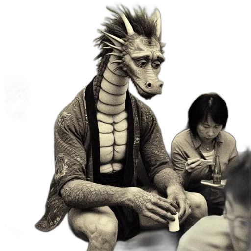 dragon, creature, animal, concept art transparent PNG cut-out