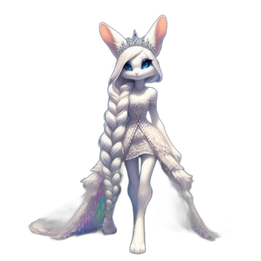 creature, staff, animal, dress transparent PNG cut-out