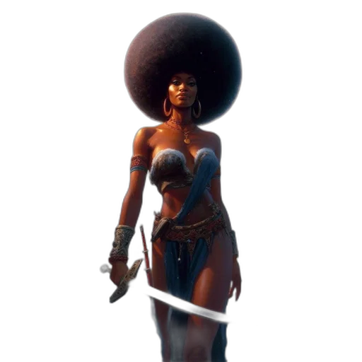 staff, dress, hat, weapon transparent PNG cut-out