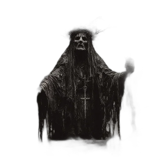 creature, mask, face, staff transparent PNG cut-out