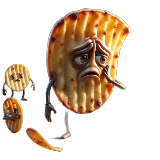 food, mask, face, creature transparent PNG cut-out
