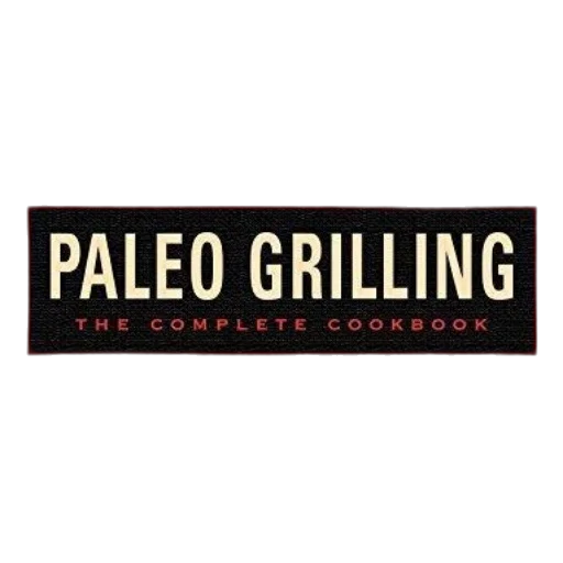 cover, paleo, grilling, complete transparent PNG cut-out