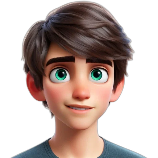 face, robot, hair, creature transparent PNG cut-out