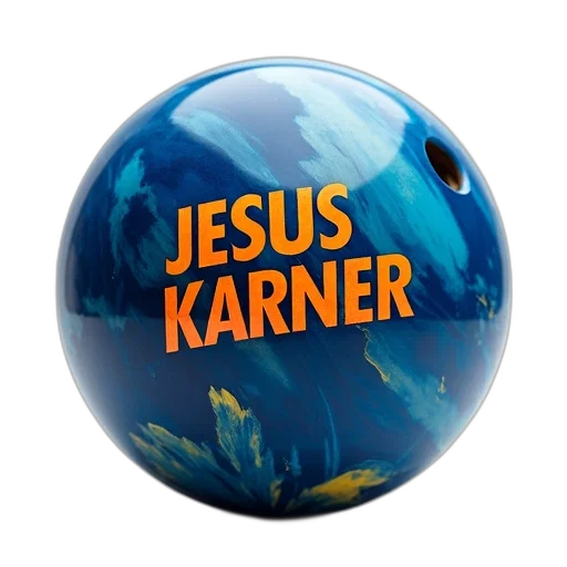 3d render, blue, white, bowling transparent PNG cut-out