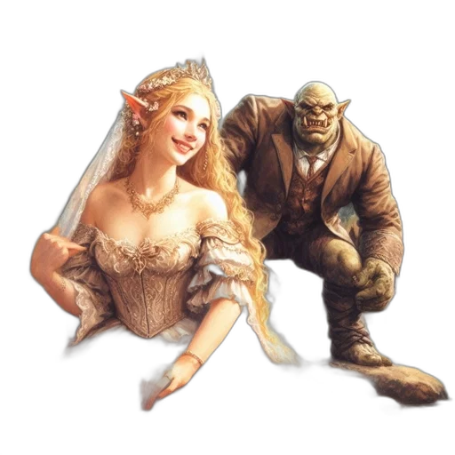 dress, concept art, fantasy art, pixel art transparent PNG cut-out