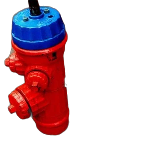 bottle, robot, 3d render, red transparent PNG cut-out