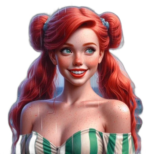 fantasy art, comic book art, concept art, photorealistic transparent PNG cut-out