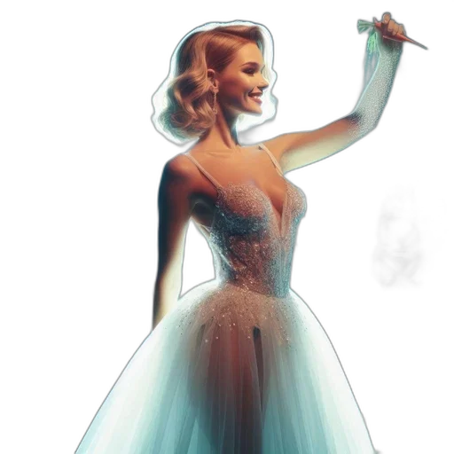 dress, jewelry, crown, concept art transparent PNG cut-out