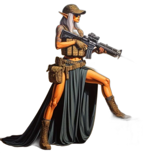weapon, staff, concept art, comic book art transparent PNG cut-out