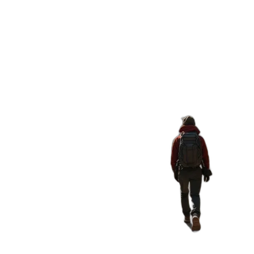 jacket, hat, creature, robot transparent PNG cut-out