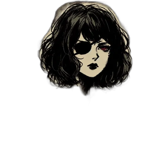 mask, face, hair, jewelry transparent PNG cut-out