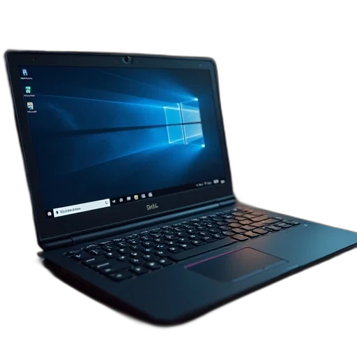 3d render, dell, latitude, 7450 transparent PNG cut-out