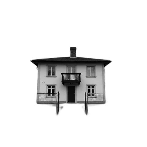 building, furniture, hair, hat transparent PNG cut-out