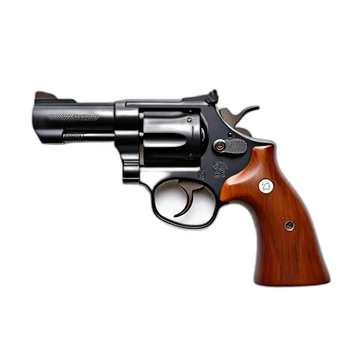 weapon, photorealistic, 3d render, close-up transparent PNG cut-out
