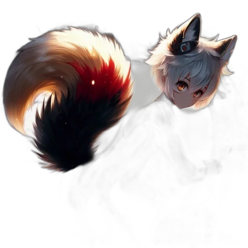 staff, creature, hair, dragon transparent PNG cut-out