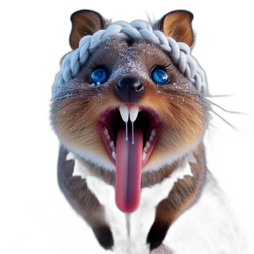 animal, creature, face, mask transparent PNG cut-out