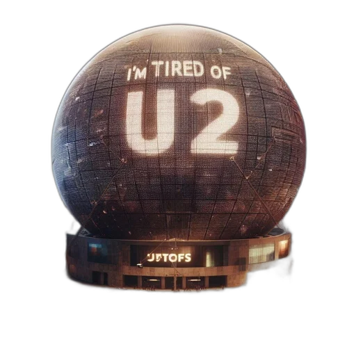 3d render, night, lit-up, sphere transparent PNG cut-out