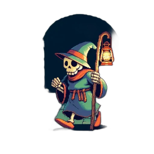 staff, mask, robot, hat transparent PNG cut-out