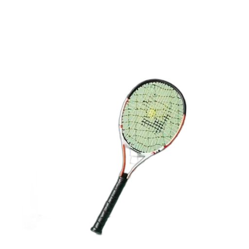 tennis, racket, leaning, against transparent PNG cut-out