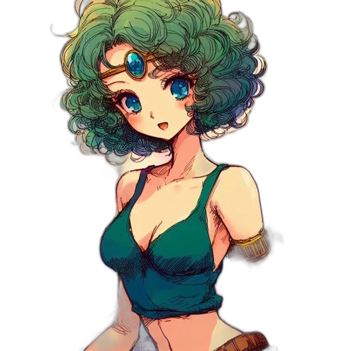 dress, hair, flower, crown transparent PNG cut-out