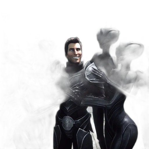 robot, dragon, mask, jacket transparent PNG cut-out