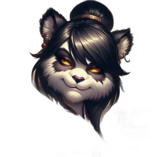 staff, face, mask, animal transparent PNG cut-out