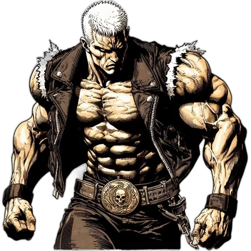 comic book art, concept art, intensely, focused transparent PNG cut-out