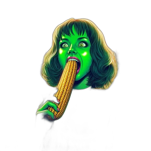 staff, creature, weapon, face transparent PNG cut-out