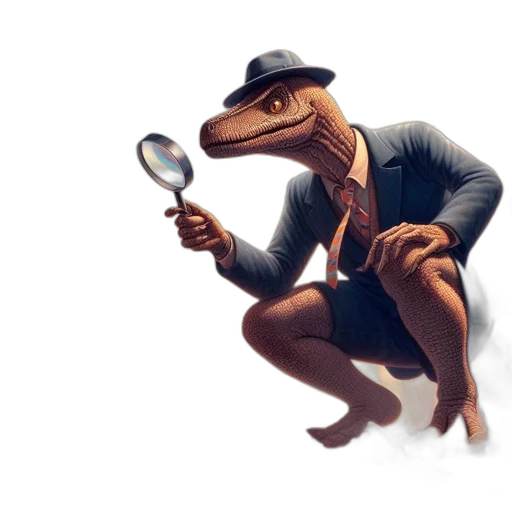 hat, creature, staff, dragon transparent PNG cut-out