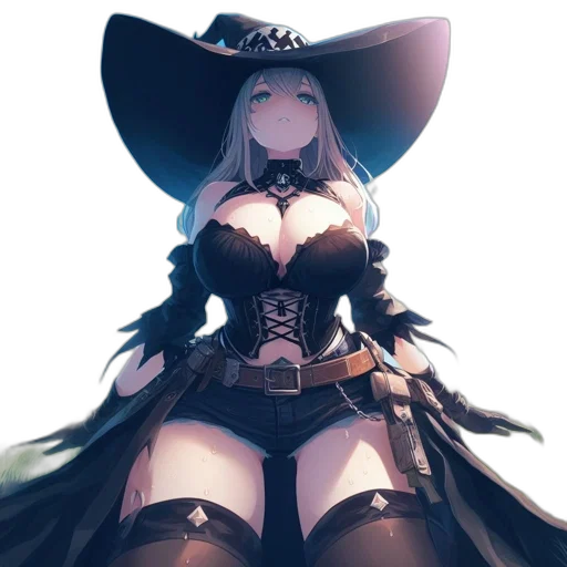 dress, hat, weapon, mask transparent PNG cut-out