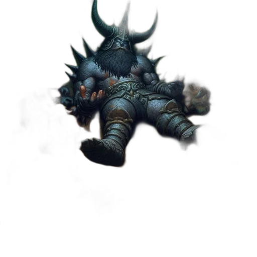 dragon, creature, staff, weapon transparent PNG cut-out