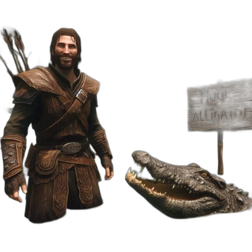 sword, weapon, staff, creature transparent PNG cut-out