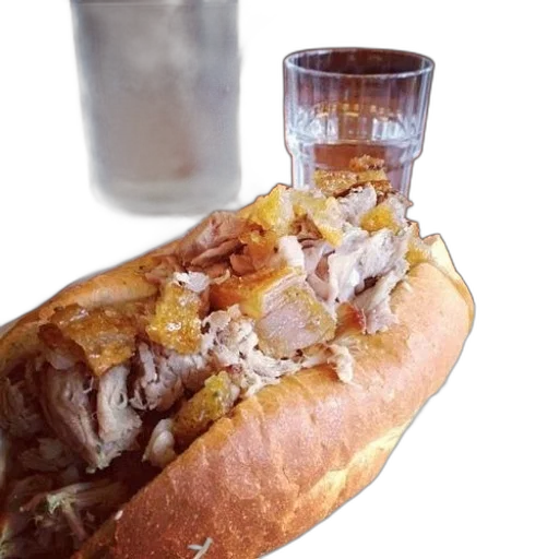 food, bottle, sandwich, meat transparent PNG cut-out