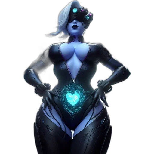 robot, mask, staff, dress transparent PNG cut-out
