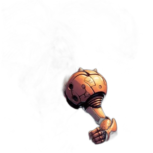 robot, staff, weapon, sword transparent PNG cut-out