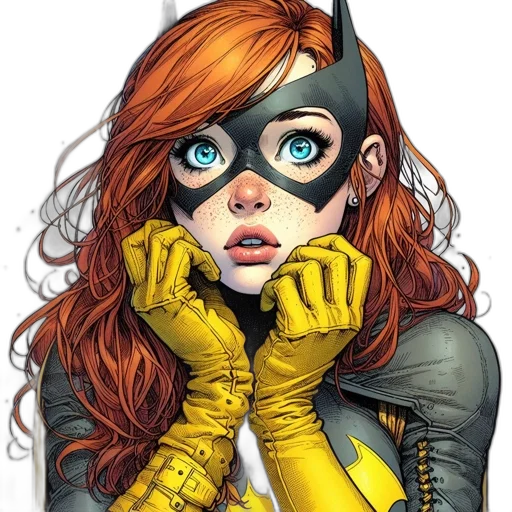 mask, comic book art, concept art, fantasy art transparent PNG cut-out