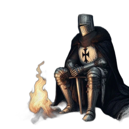 crown, mask, sword, staff transparent PNG cut-out