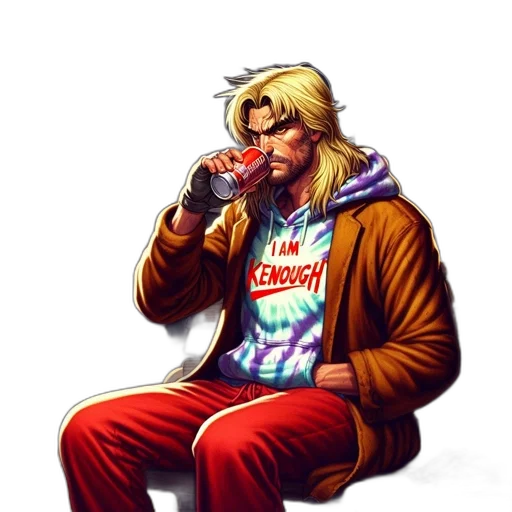 jacket, cyberpunk, vaporwave, comic book art transparent PNG cut-out