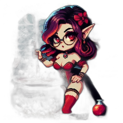 staff, pixel art, fantasy art, concept art transparent PNG cut-out