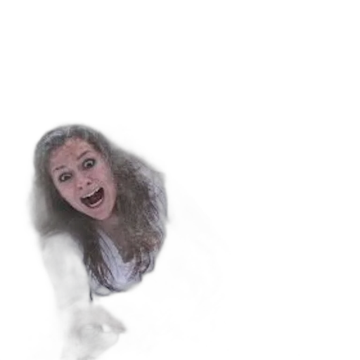 creature, hair, face, mask transparent PNG cut-out