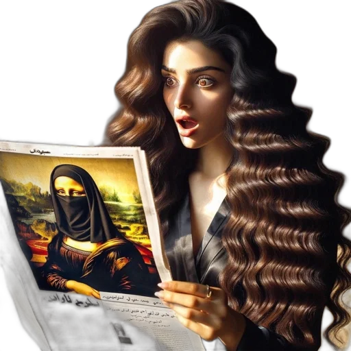 hair, fantasy art, oil painting, photorealistic transparent PNG cut-out