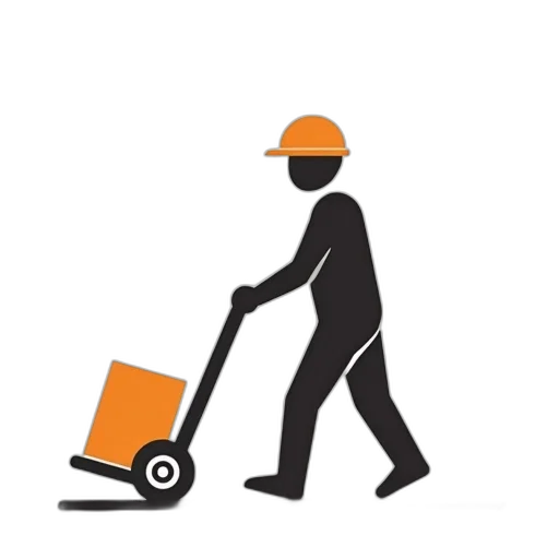 staff, robot, person, moving transparent PNG cut-out