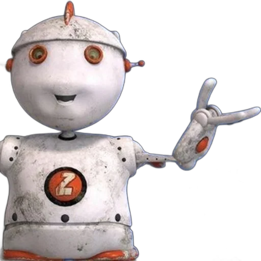 robot, 3d render, concept art, book transparent PNG cut-out