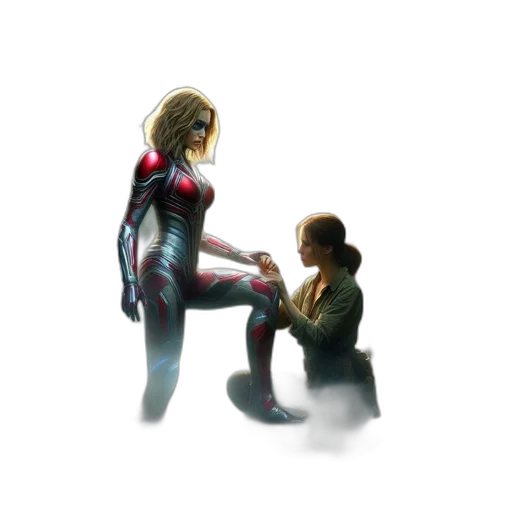 weapon, jacket, robot, comic book art transparent PNG cut-out