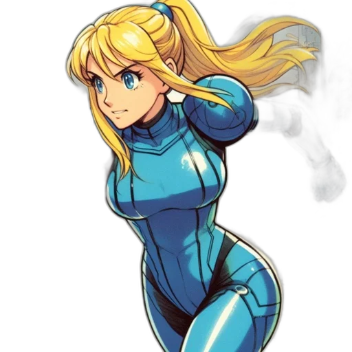 robot, dress, comic book art, anime transparent PNG cut-out