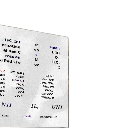 list, organizations, including, ifc transparent PNG cut-out