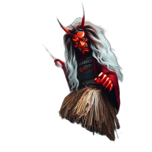 staff, creature, mask, face transparent PNG cut-out